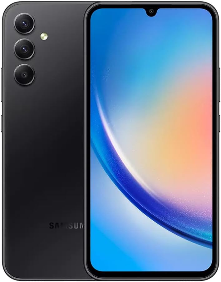 Samsung Galaxy A34 5G 128GB Awesome Graphite 16,65cm (6,6") Super AMOLED Display, Android 13 48MP Triple-Camera - Additional image 3 - Phones from Amazon